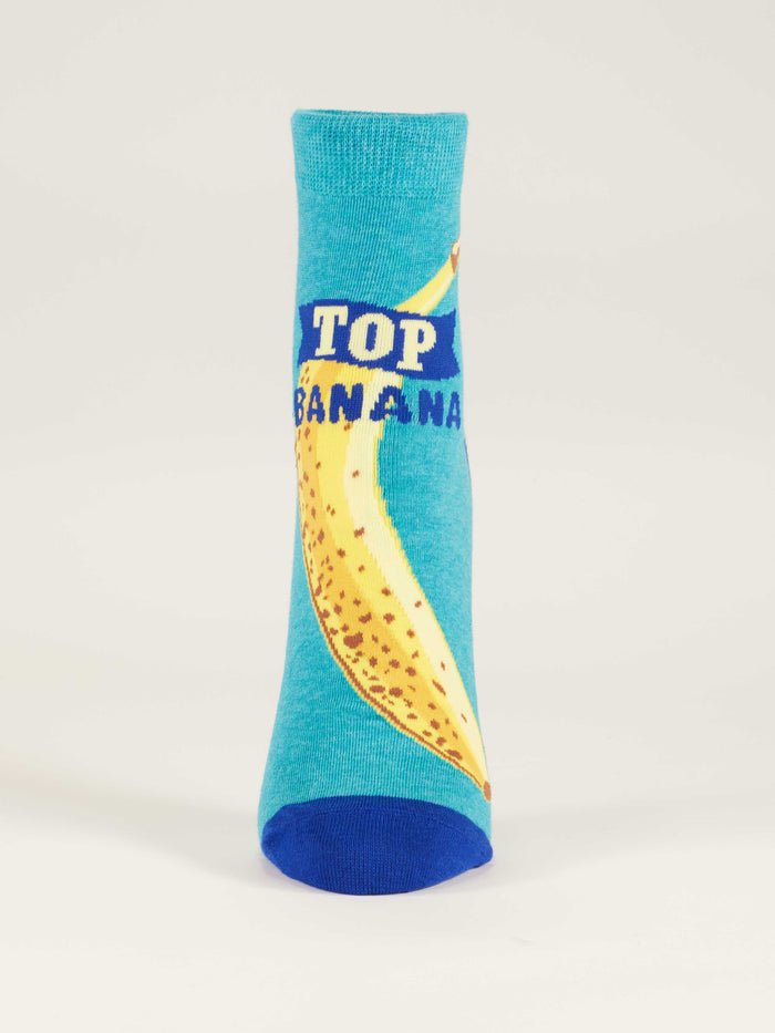 Blue Q Top Banana W-Ankle Socks