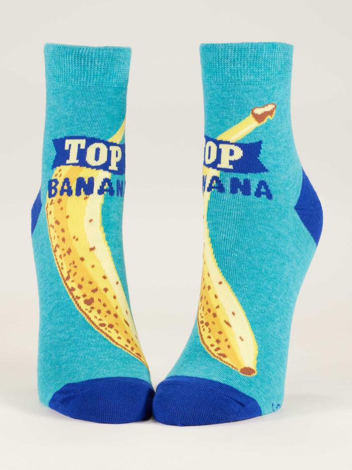 blue q Top Banana W-Ankle Socks