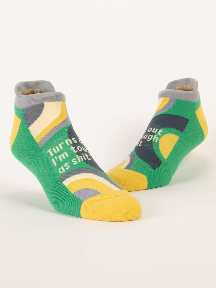 Blue Q Turns Out I'm Tough As Shit Sneaker Socks