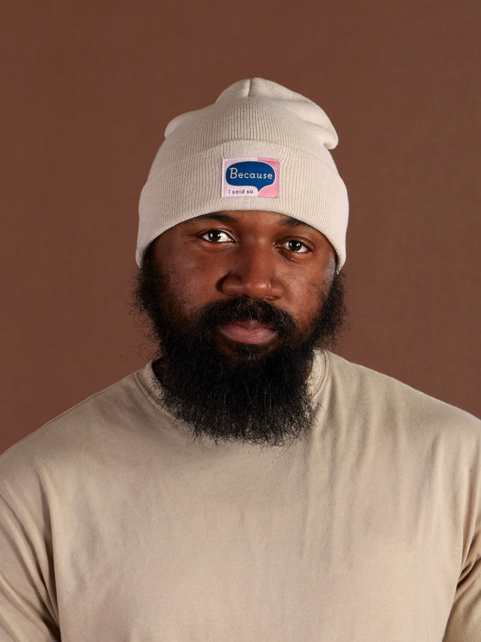 Blue Q Why? Because I Said So. Beanie