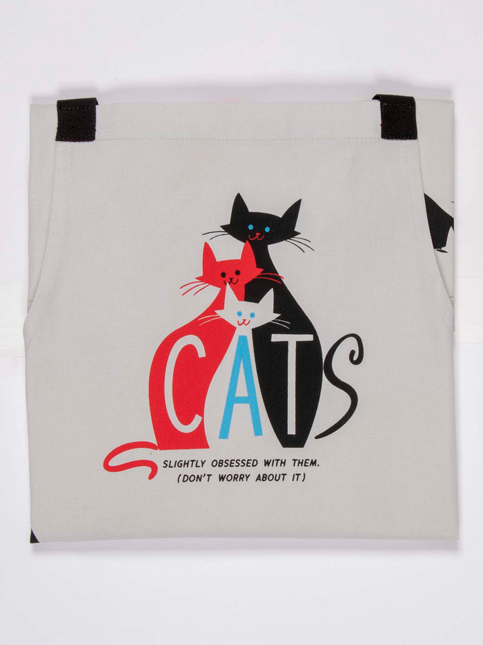 Blue Q CATS. Slightly Obsessed With Them. (Don't Worry About It) Apron