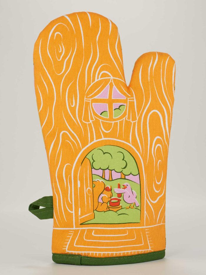 Blue Q I Put Wine In The Sauce And Also In My Mouth Oven Mitt