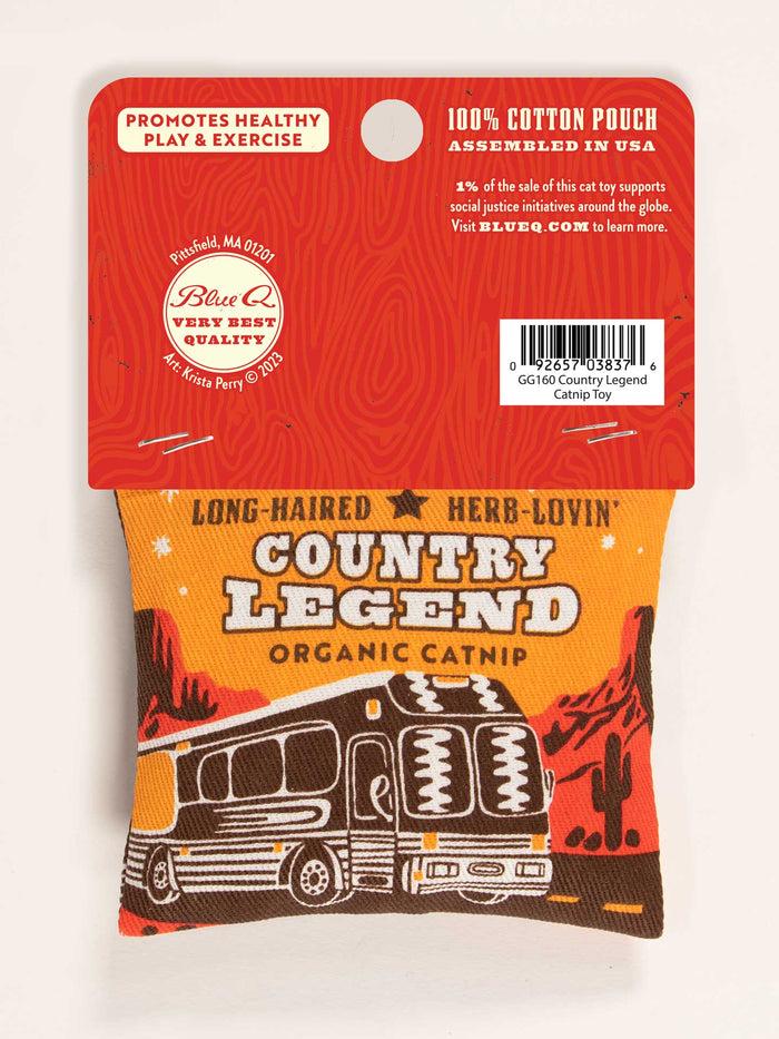 Blue Q Long-Haired Herb-Lovin' Country Legend Catnip Toy