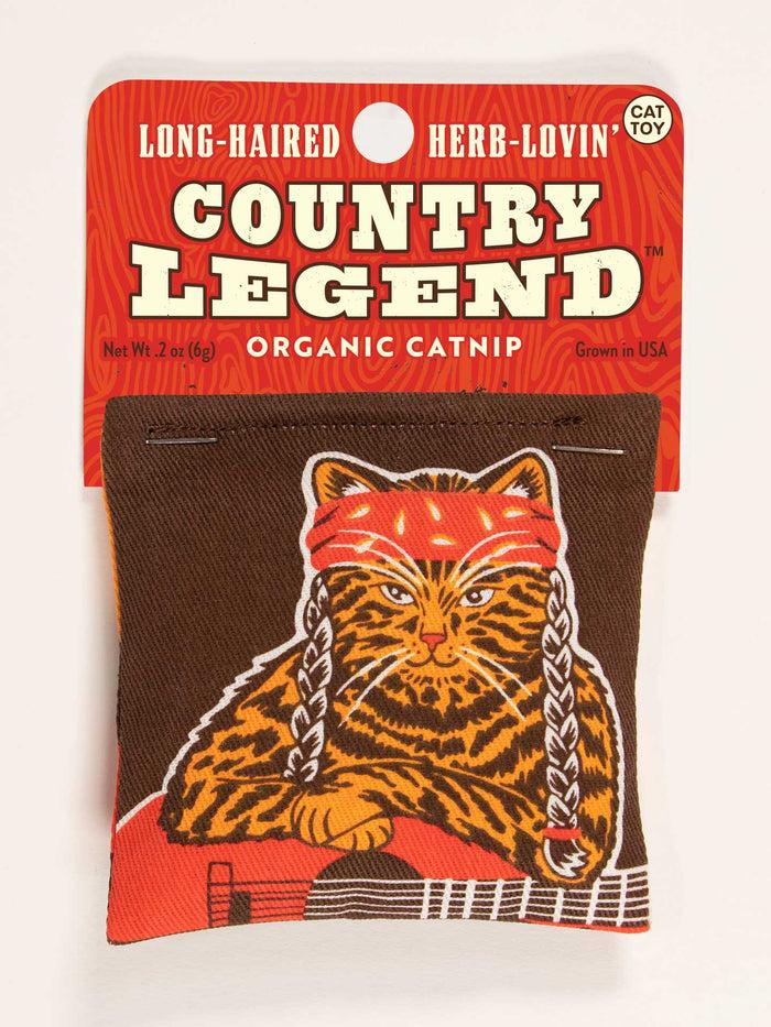 blue q Long-Haired Herb-Lovin' Country Legend Catnip Toy