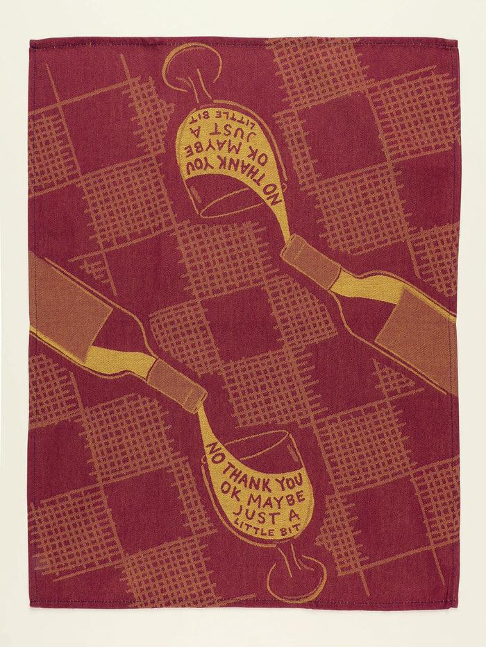 Blue Q No Thank You OK Maybe Just A Little Bit Dish Towel