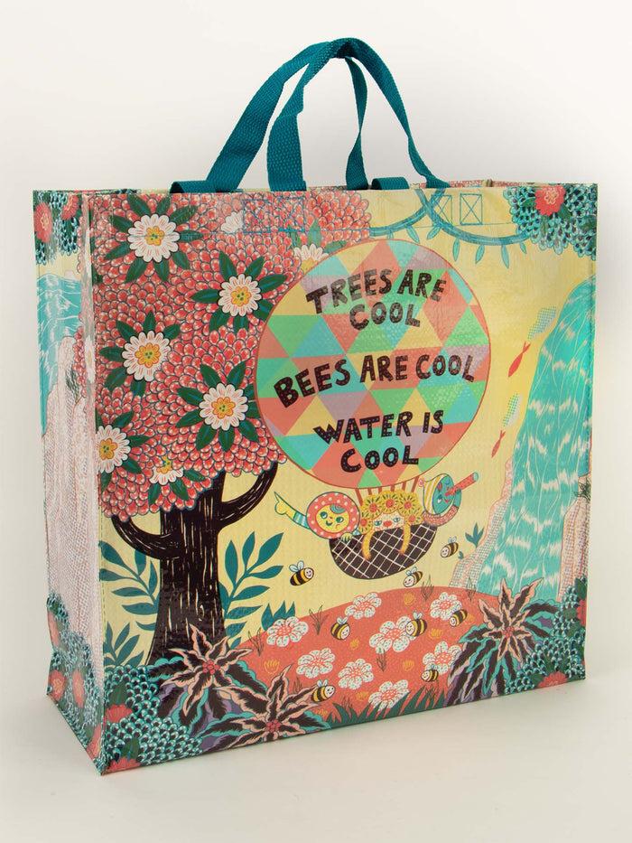 Blue Q Trees Are Cool. Bees Are Cool. Water Is Cool. Shopper