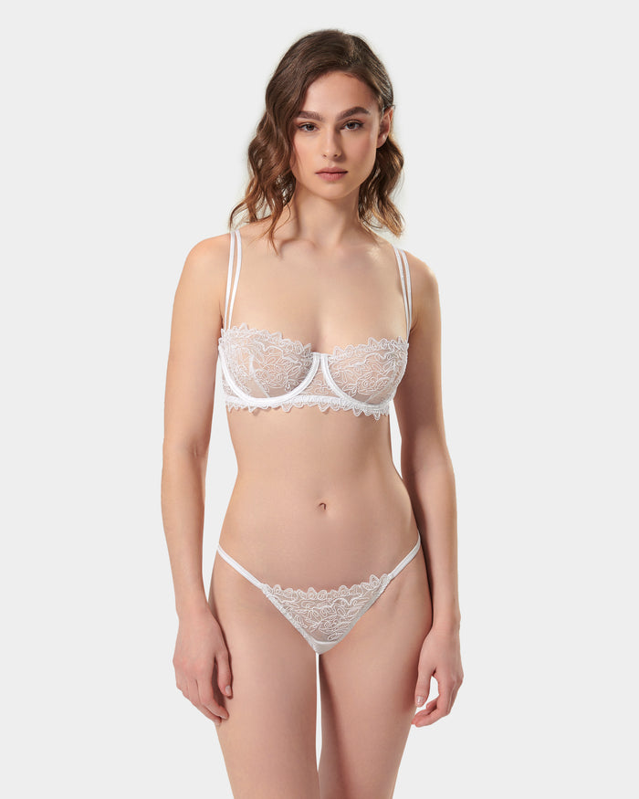 Bluebella Audrey Brief White