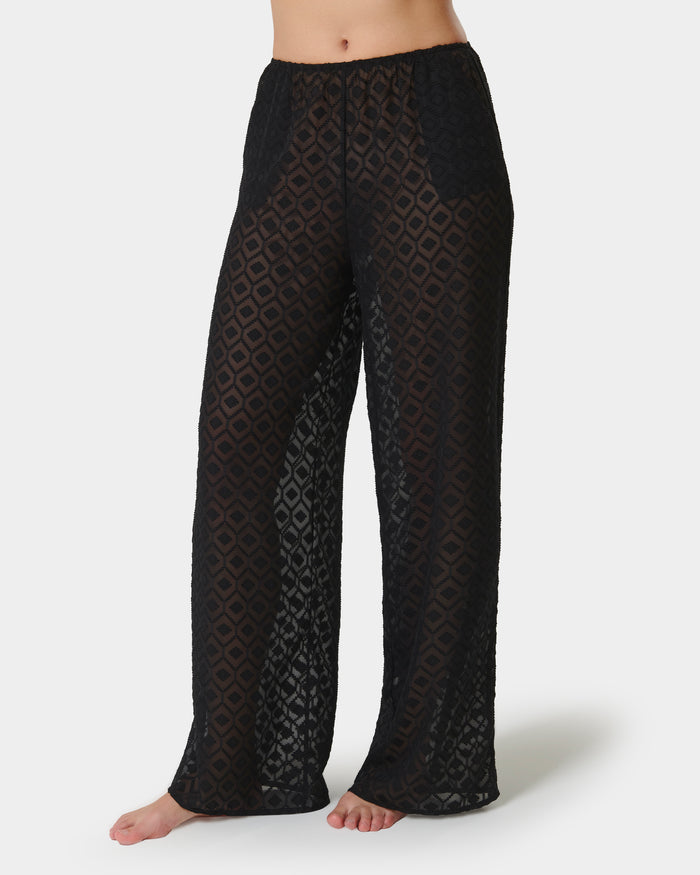 Bluebella Cassat Cami & Trouser Set Black