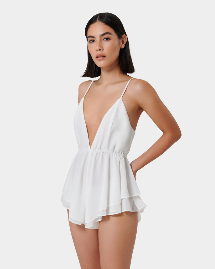 Bluebella Clementine Teddy White