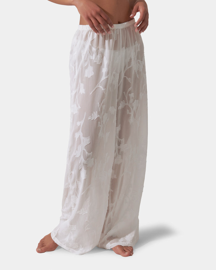 bluebella Darla Trouser White