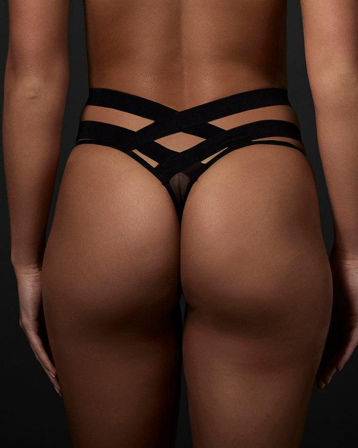 Bluebella Emilia Thong Black