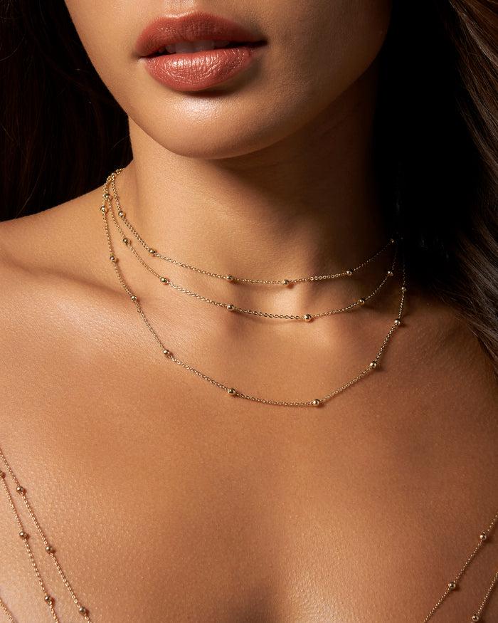 Bluebella Frida Choker Gold