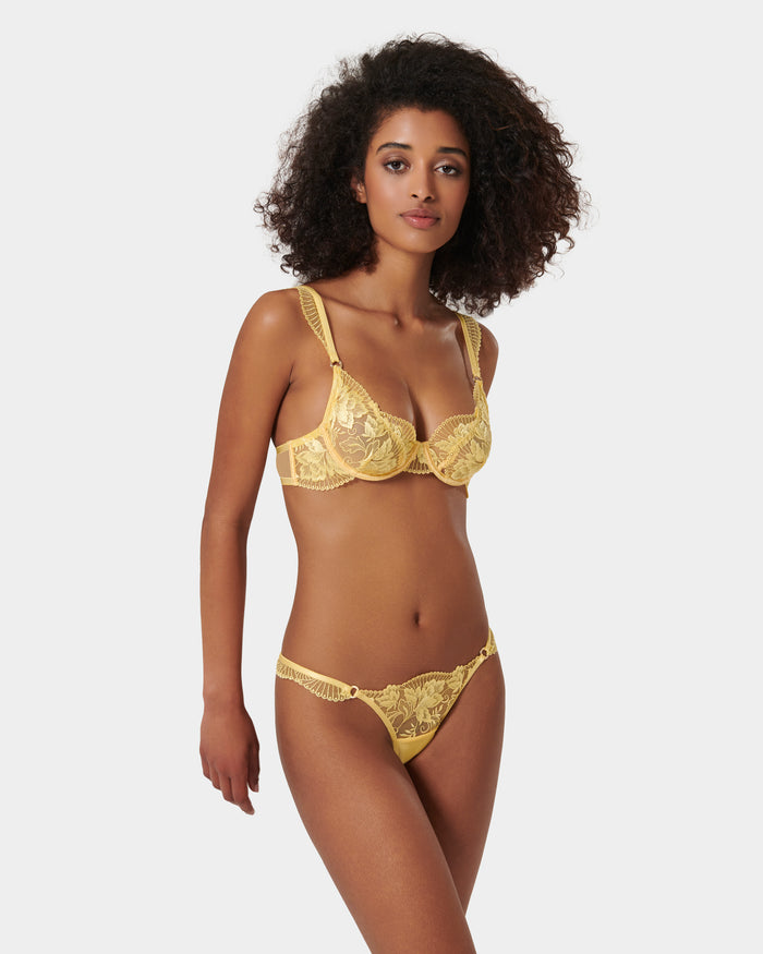 Bluebella Gabriella Brief Yellow