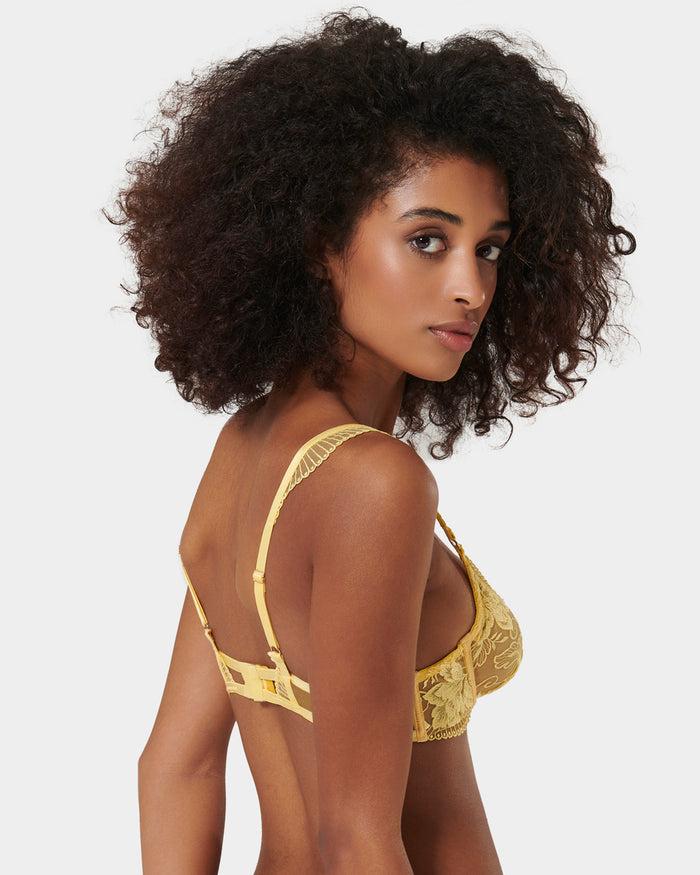 Bluebella Gabriella Wired Bra Yellow