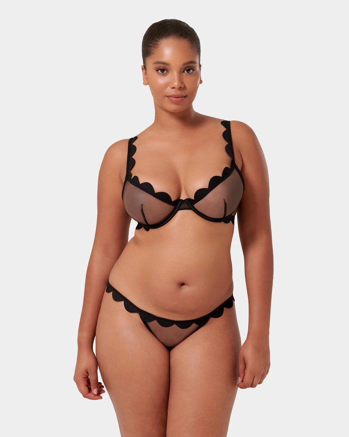 Bluebella Jasmine Brief Black