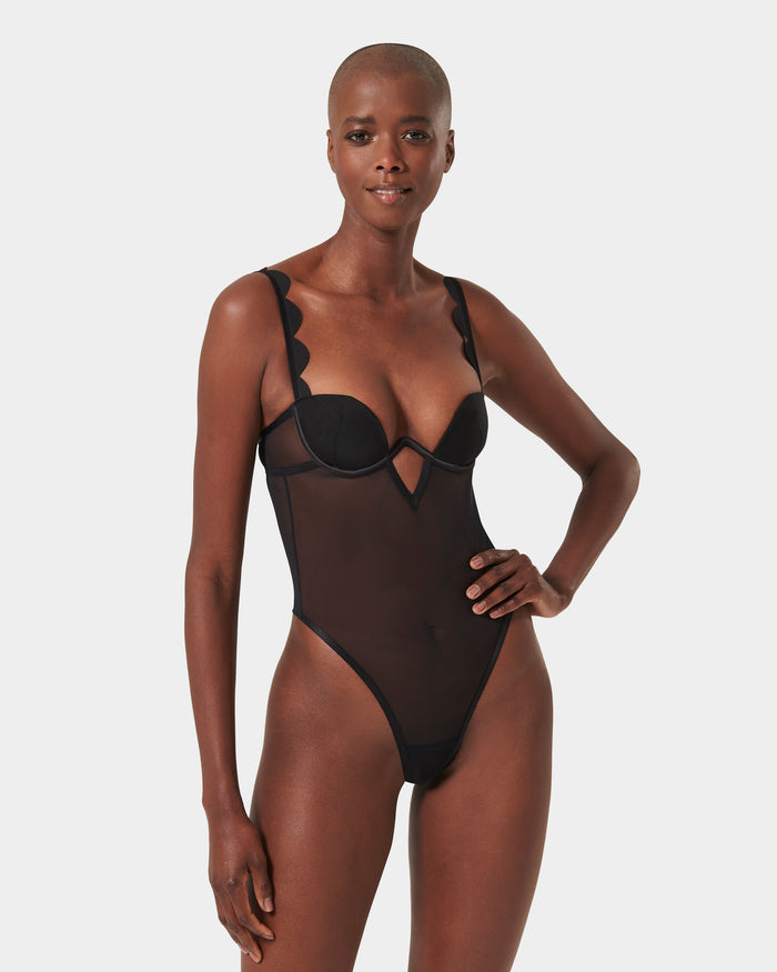 Bluebella Jasmine Wired Body Black