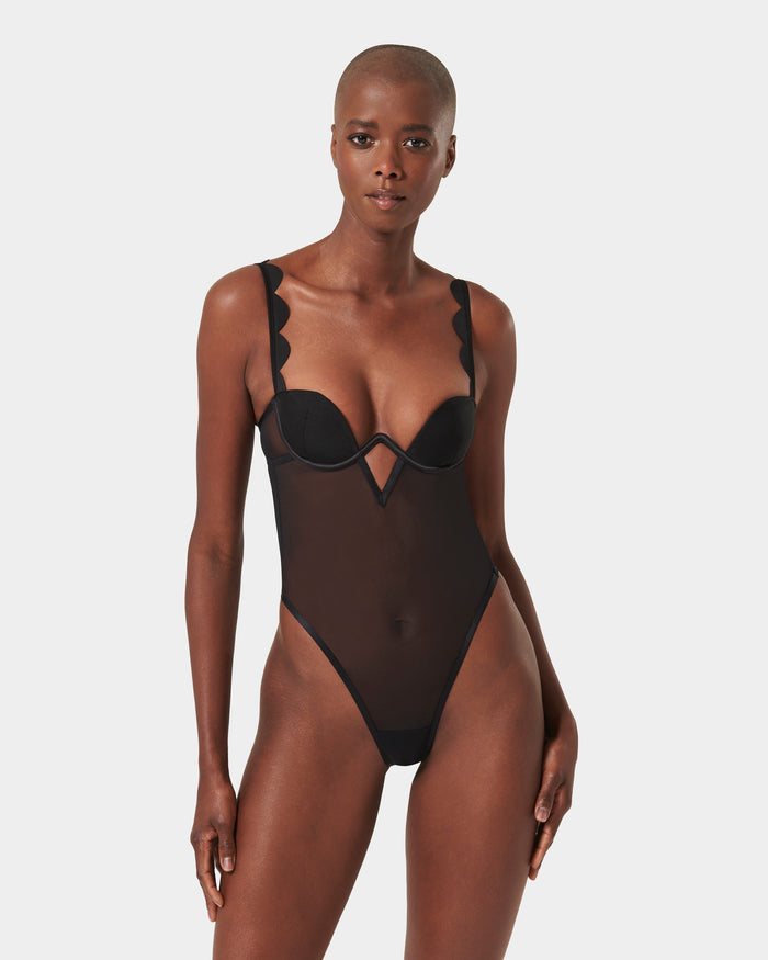 bluebella Jasmine Wired Body Black