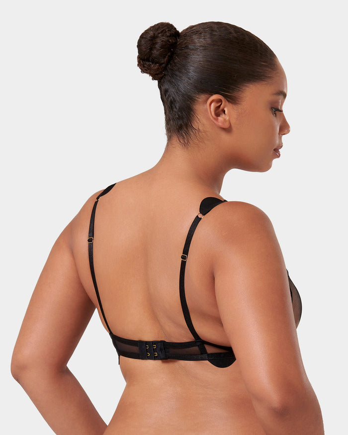 Bluebella Jasmine Wired Bra Black