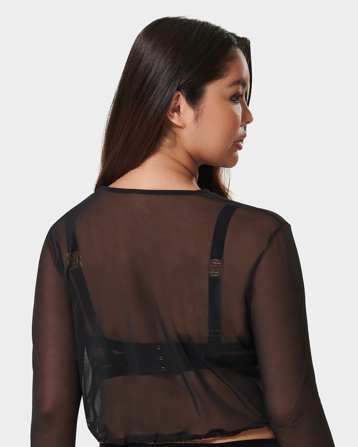 Bluebella Jennifer Top Black