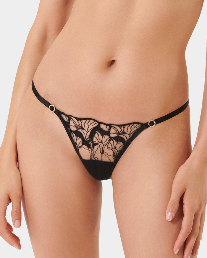 bluebella Kalmia Brief Black/Sheer