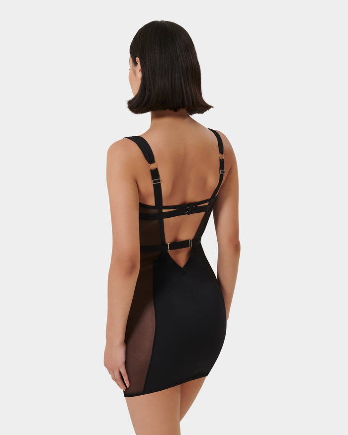 Bluebella Lara Wired Short Dress Black