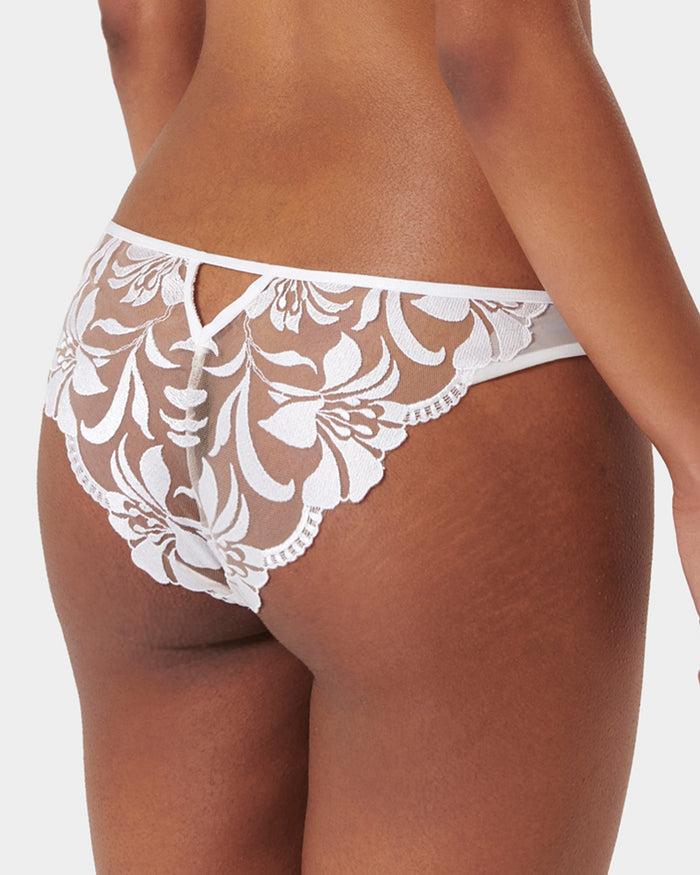 Bluebella Leonora Brief White/Sheer
