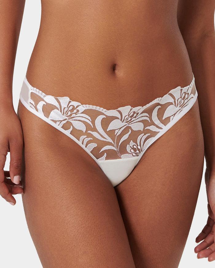 bluebella Leonora Brief White/Sheer