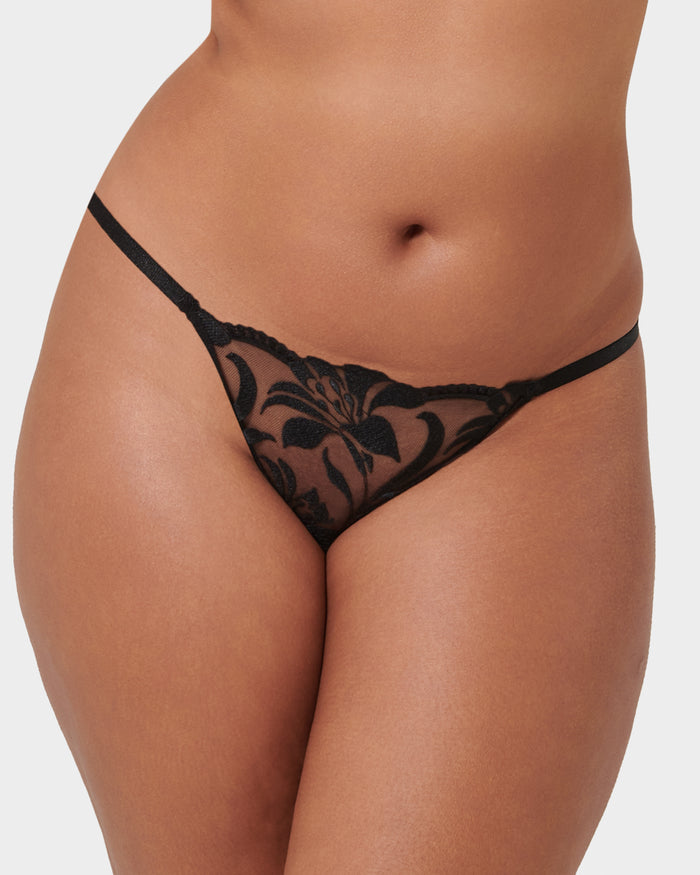 bluebella Leonora Thong Black