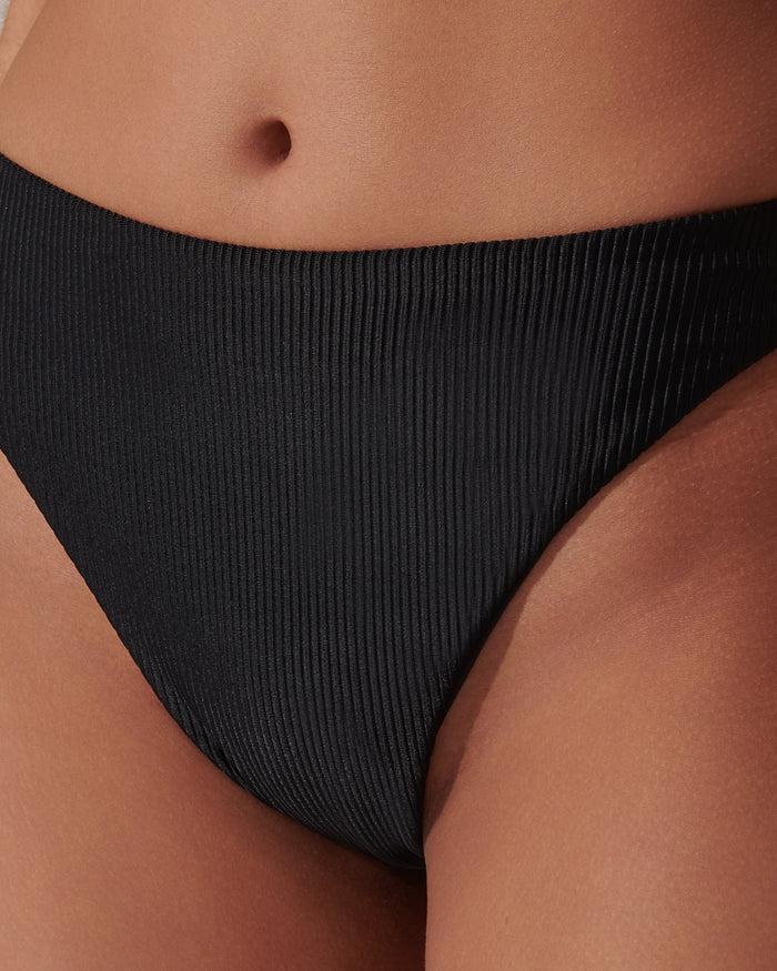 Bluebella Lucerne High-waist Bikini Brief Black