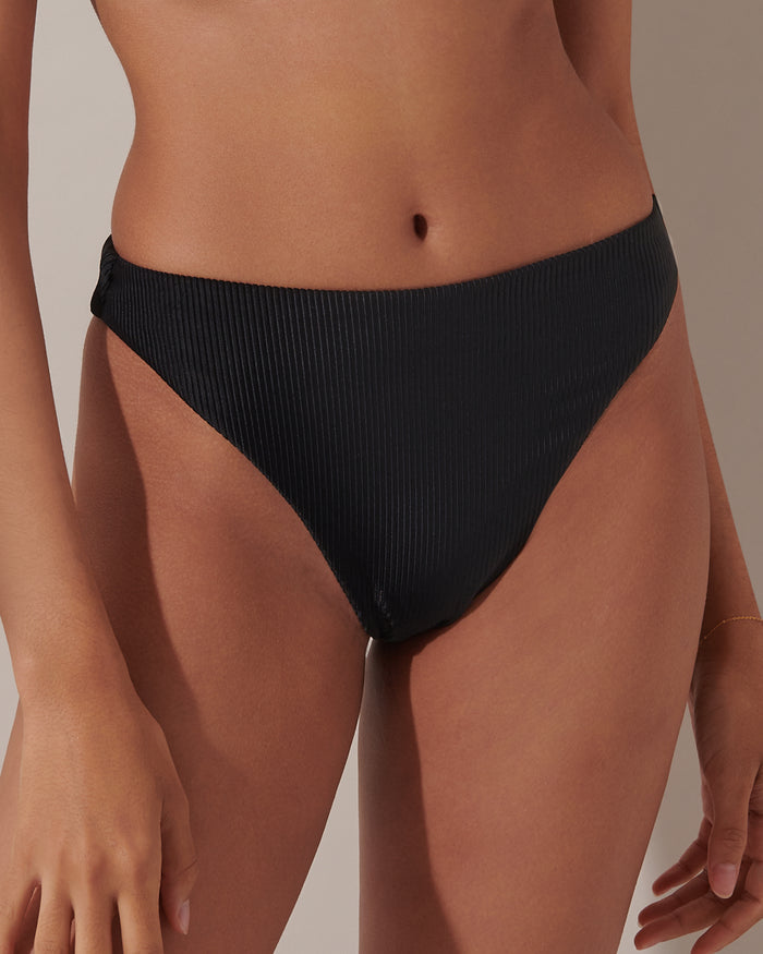 bluebella Lucerne High-waist Bikini Brief Black