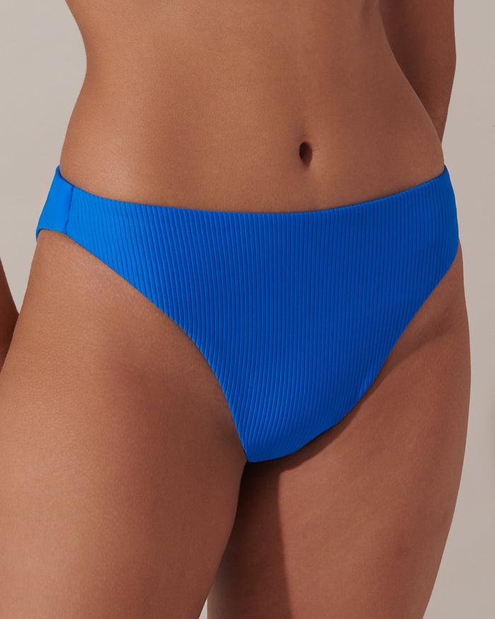 bluebella Lucerne High-waist Bikini Brief Blue