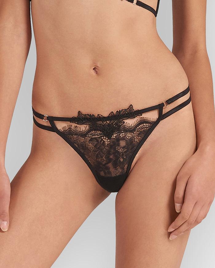 bluebella Lumi Thong Black