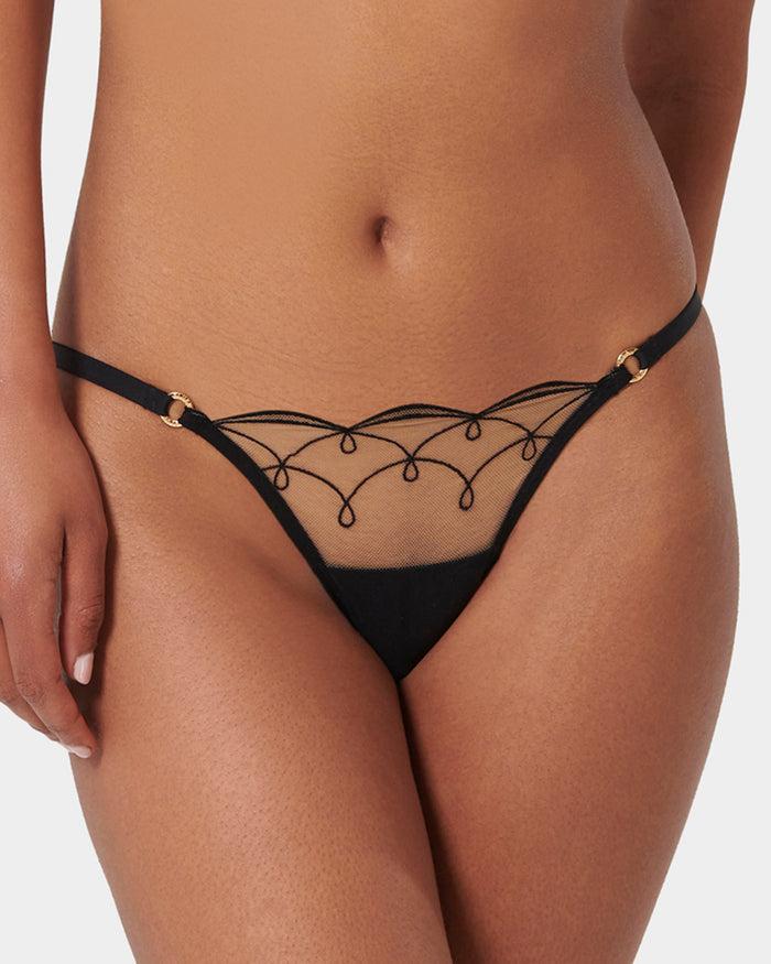 Bluebella Marceline Brief Black/Sheer