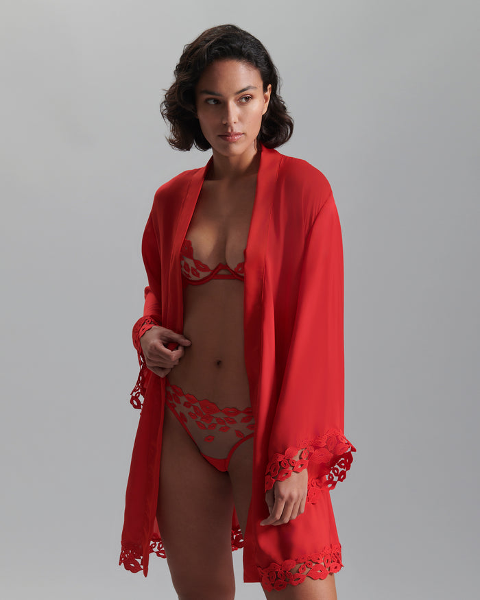 bluebella Marian Kimono Red