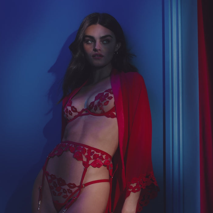 Bluebella Marian Red/Sheer