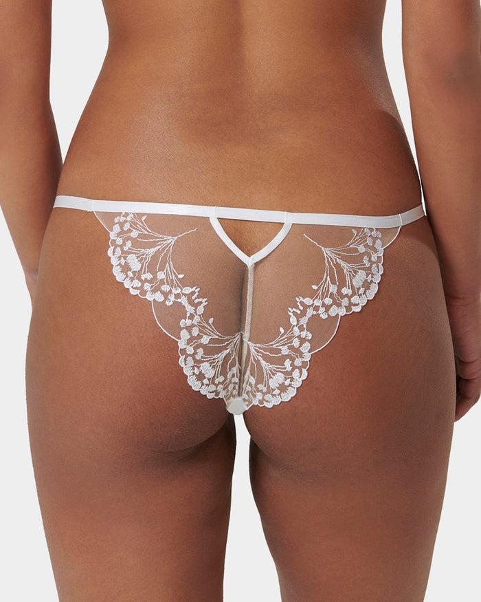 bluebella Marisa Brief White/Sheer