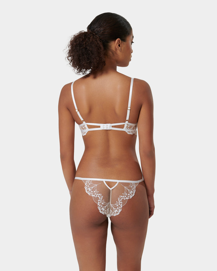 Bluebella Marisa White/Sheer