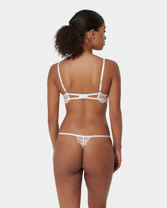 Bluebella Marisa White/Sheer