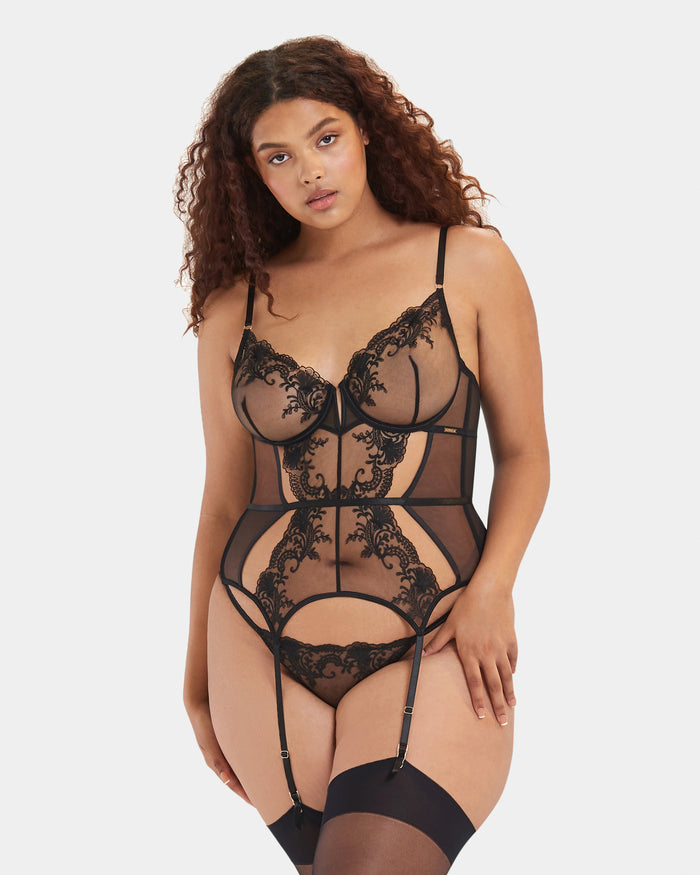 bluebella Marseille Basque Black