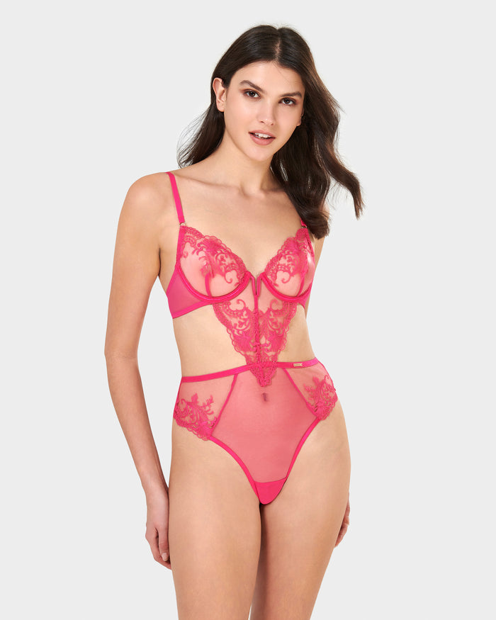 bluebella Marseille Wired Body Fuchsia Pink
