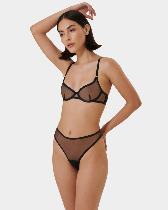 Bluebella Naomi High Waist Black