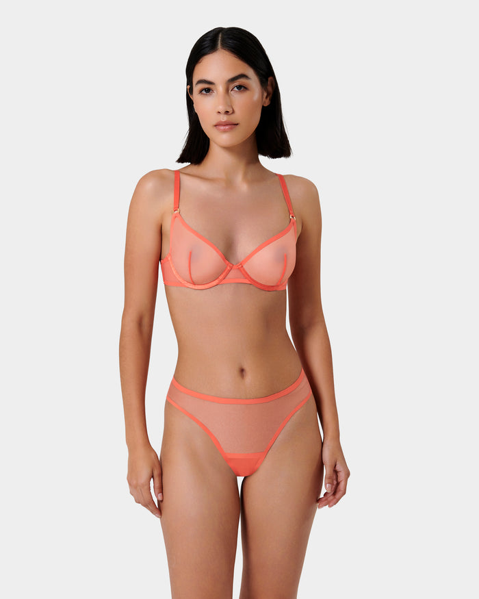 Bluebella Naomi Thong Hot Coral