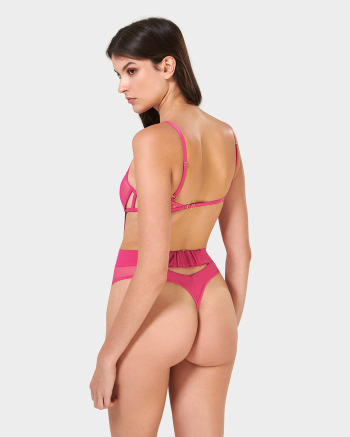 Bluebella Orla Wired Body Fuchsia Pink