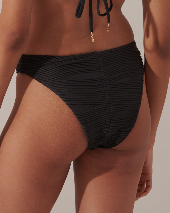 Bluebella Orta High-Waist Bikini Brief Black