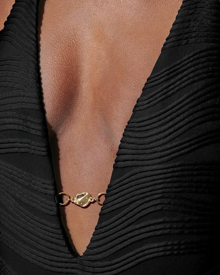 Bluebella Orta Plunge Swimsuit Black