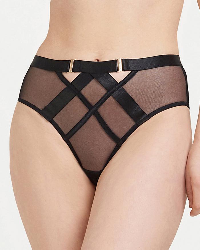 bluebella Sawyer High-waist Brief Black