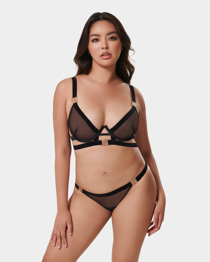 Bluebella Thalia Bra Black