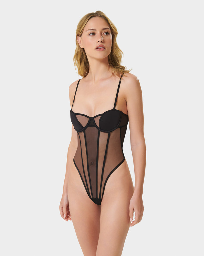 Bluebella Tobi Wired Body Black