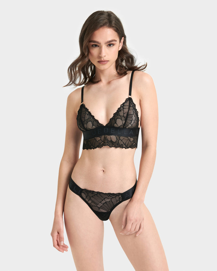 Bluebella Tori Soft Bralette Black