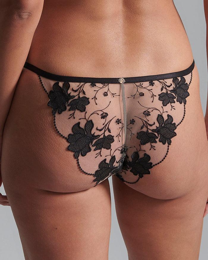 bluebella Yvette Brief Black/Sheer